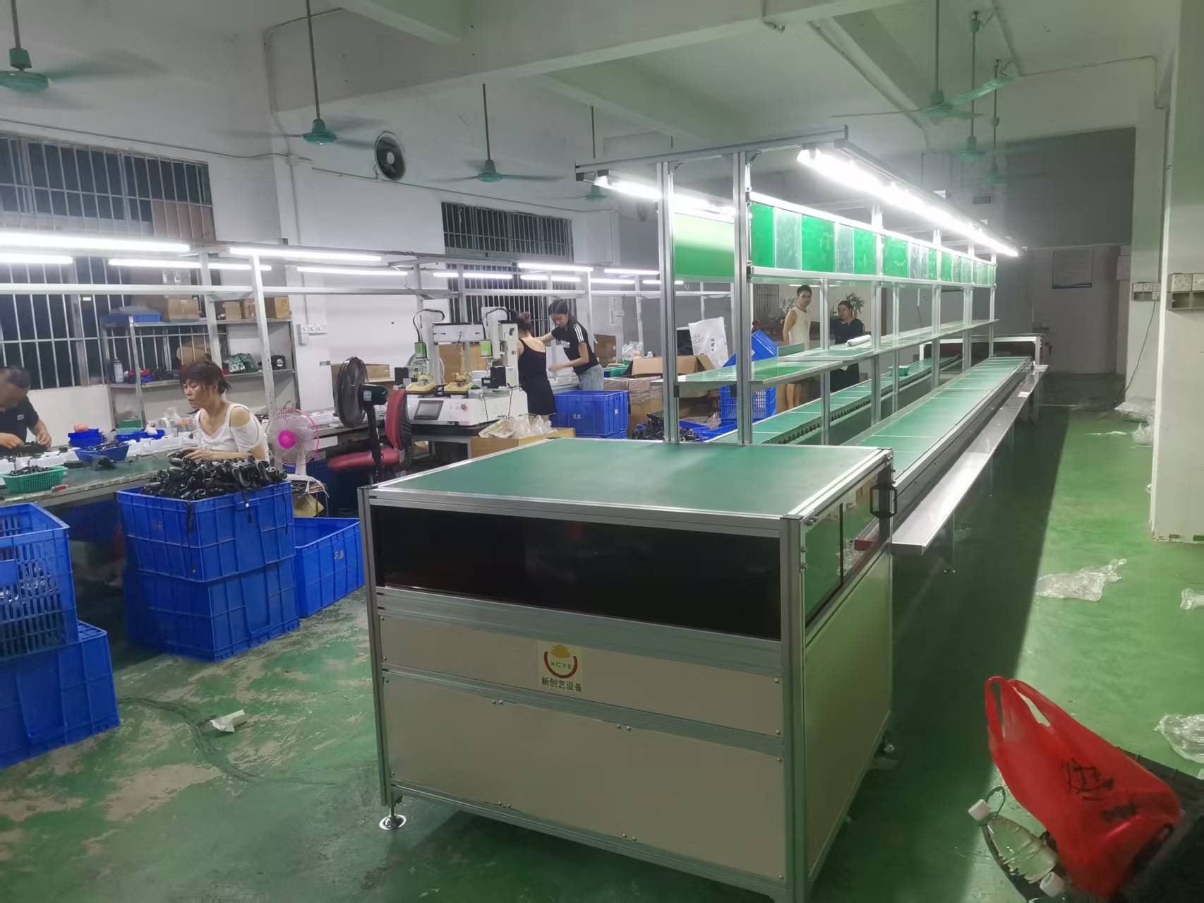 感谢客户的认可与一直以来支持，又下一条环形组装线